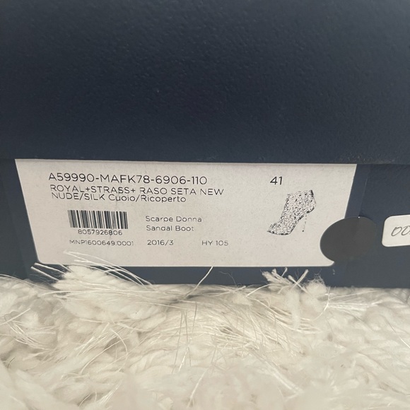 BNWT Sergio Rossi Swarovski Heels Size 41EU - Picture 6 of 7